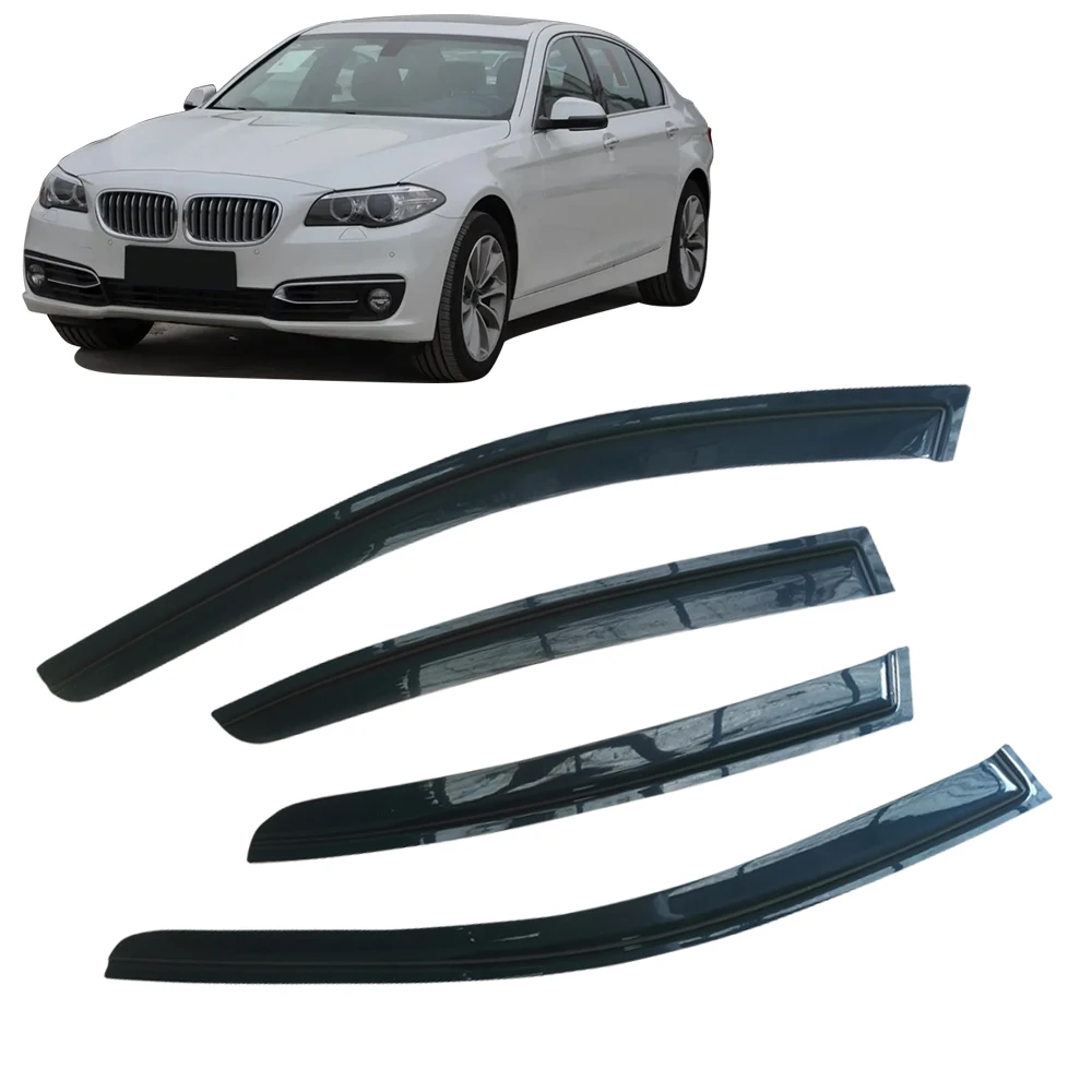 

Window Visor for BMW 5 Series F10 2011 2012 2013 2014 2015 2016 2017 Weathershied Door Visor Wind Sun Rain Guards Side Window