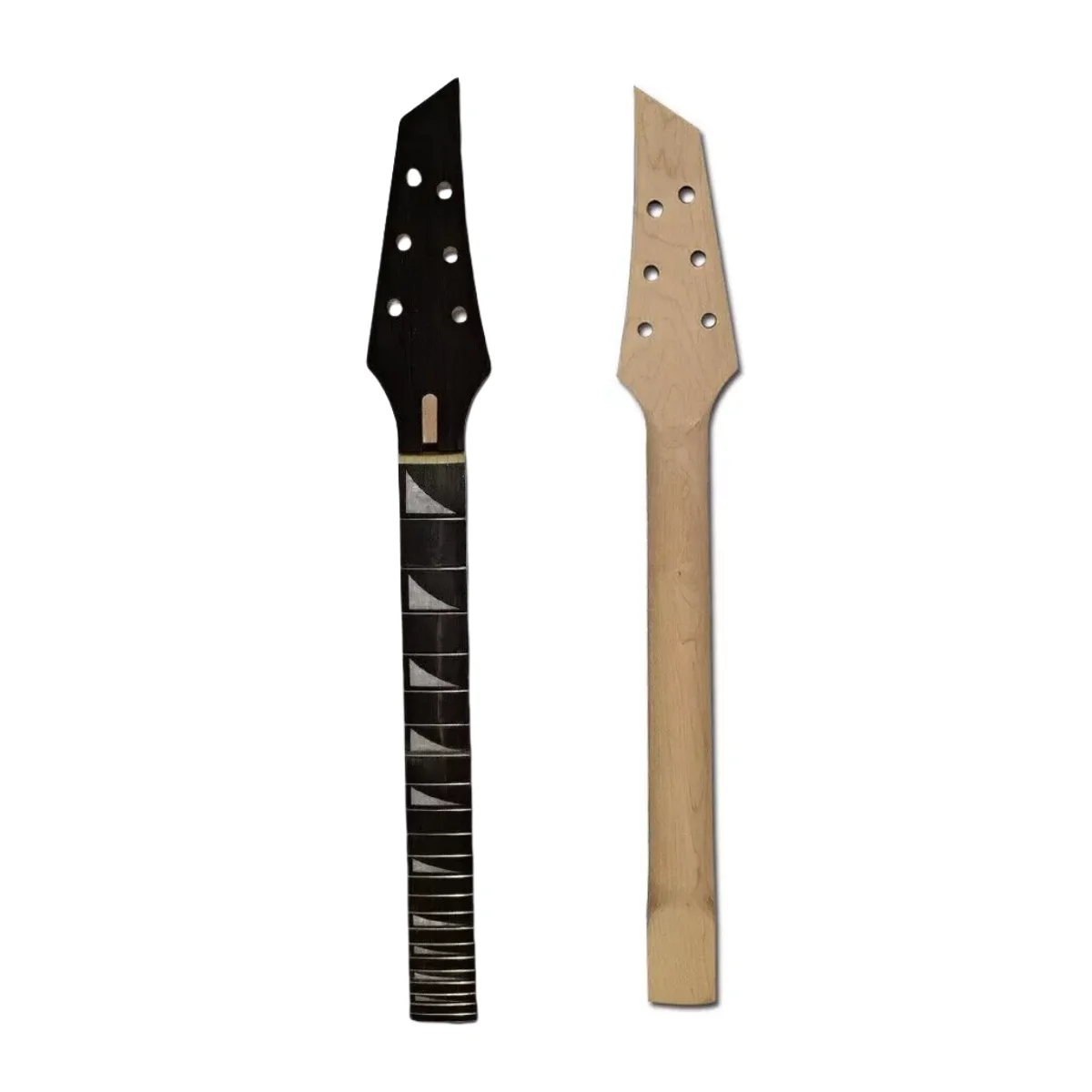 21 Fret 30 inch New Electric Guitar Neck Maple Fretboard Unfinished No Inlaid Replacement Neck Truss Rod