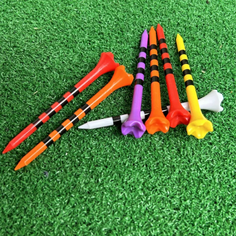 Base de balle de golf professionnelle durable, plastique, documents multiples, expédition mixte, accessoires de golf, goujons de golf, volatilité, 20 pièces