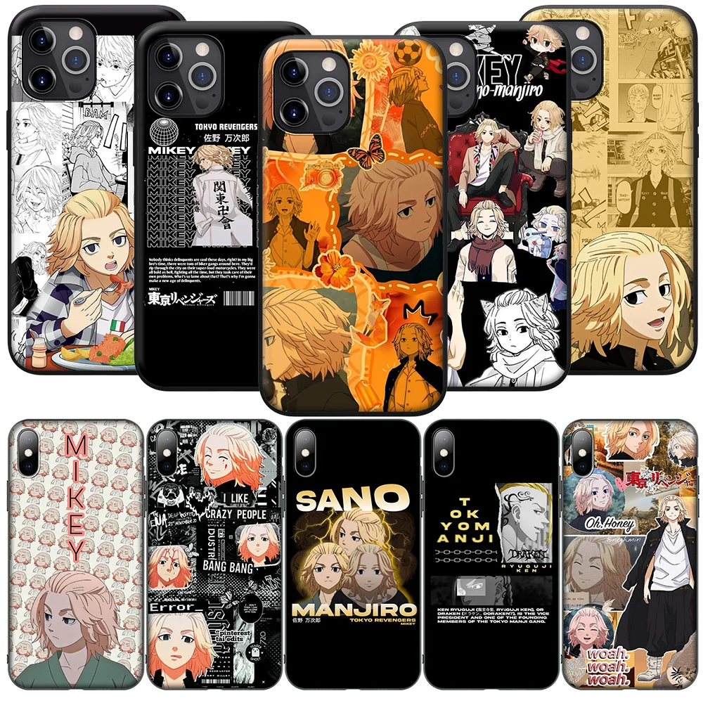 SK160 Tokyo Revengers Sano Manjiro Phone Soft Case for Xiaomi Redmi A3X A3 13C 13 Note 13 12 Pro Pro+