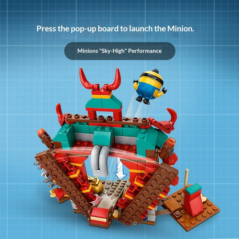 LEGO 75550 มินเนียน ชีฟ แด๊ดดี้ ตัวต่อเลโก้ขนาดเล็ก ของเล่นสำหรับเด็กชายและเด็กหญิง ของขวัญวันเด็กและวันคริสต์มาส