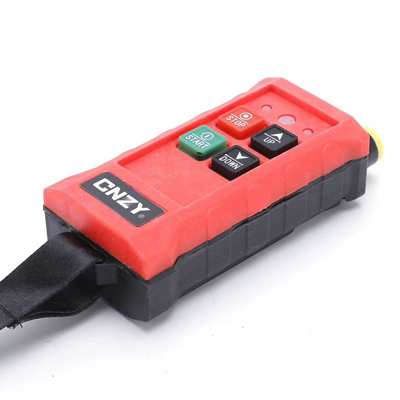 2 buttons 12-24V singIe speed industrial Wireless Radio Crane Remote Control switches winches Hoist track crane Lift controller