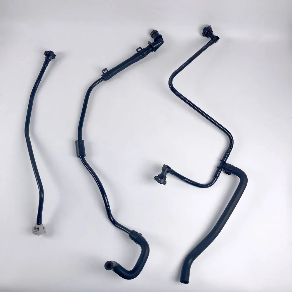 Para Audi A4 Mangueira de refrigeração Tubo de água 8K 0122101 G 8K 0121055 AE 8K 0121086 AB 06L 121081 Dissipador de calor de compensação do tanque de transbordamento do motor F