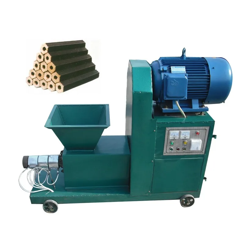 Charcoal Briquette Machine From Agricultural Waste/ Wood Sawdust Charcoal Briquette Making Machine