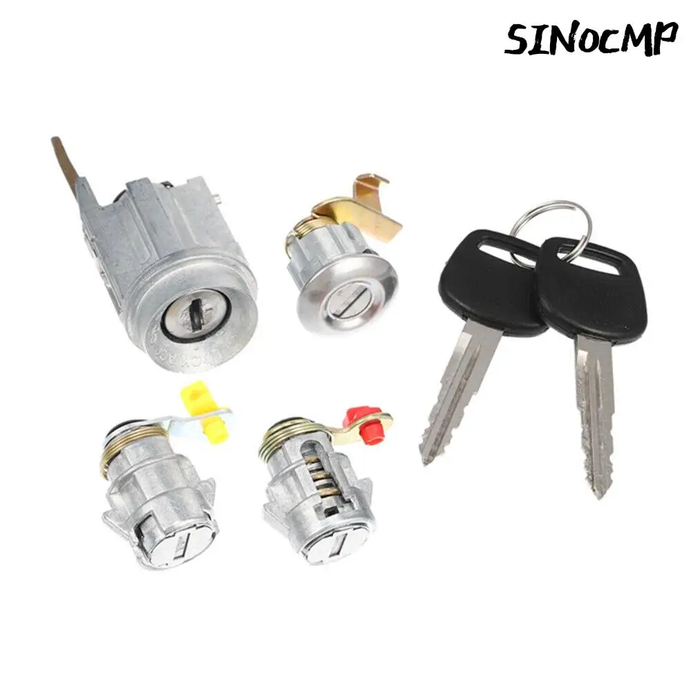 1 Set Zündschloss Sperrzylinder W/2 Schlüssel 69005-35040 69005-35050 69005-35051 Für Toyota Pickup Hilux Autos Teile