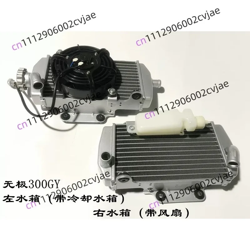 Accessories  LX300GY-D GY300 Motorcycle Original Radiator Water Tank With Cooling Water Tank Water Tank With Fan