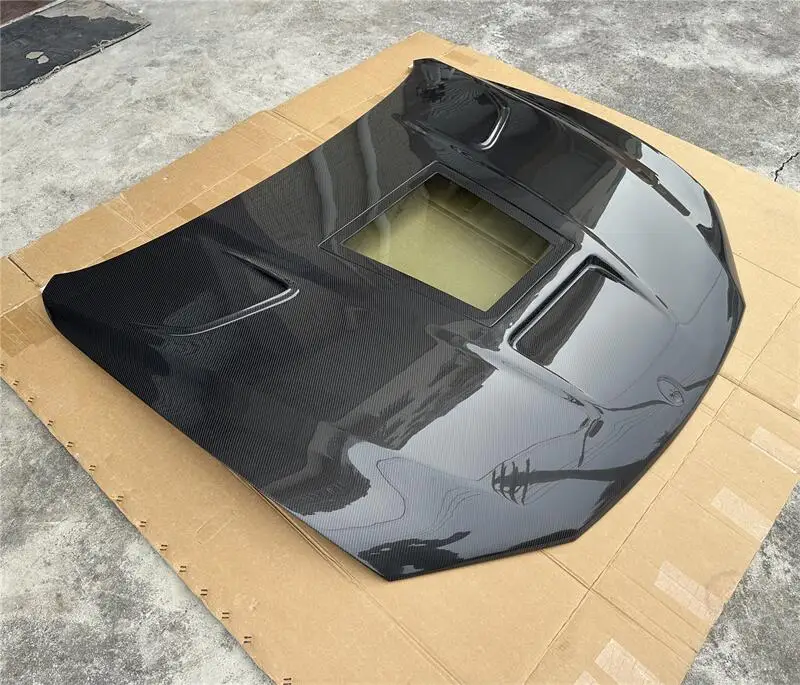 

Carbon Fiber Fibre Car Accessories Front Engine Clear Bonnet Hood Fit for Maserati Levante