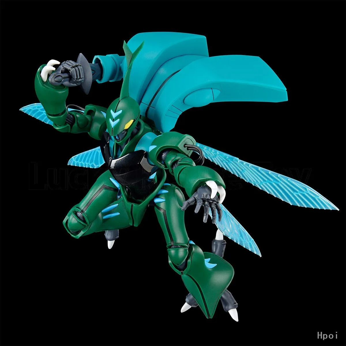 【오리지널】반다이 HG 홀리 워리어 던바인 아우라 배틀러 던바인 메카 조립형 1/72 액션 피규어 모델 장난감