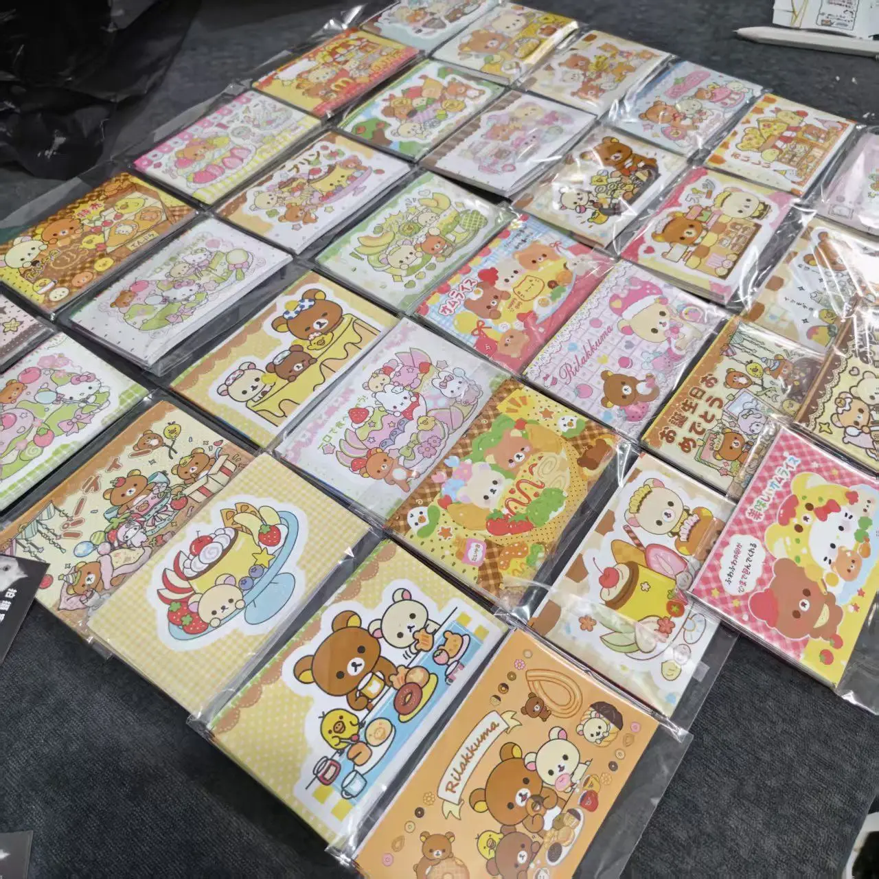 Rilakkuma Medium Paste Dopamine Alien Box Sealing Paste Cultural and Creative Gift Packaging Decoration Cute Sealing Paste