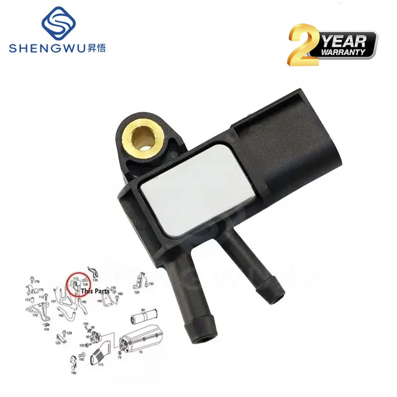 

DPF Exhaust Air Pressure Sensor For Mercedes-Benz Benz Jeep Infiniti Dodge A6429050100 A0041539528 0281006279 56044587AA