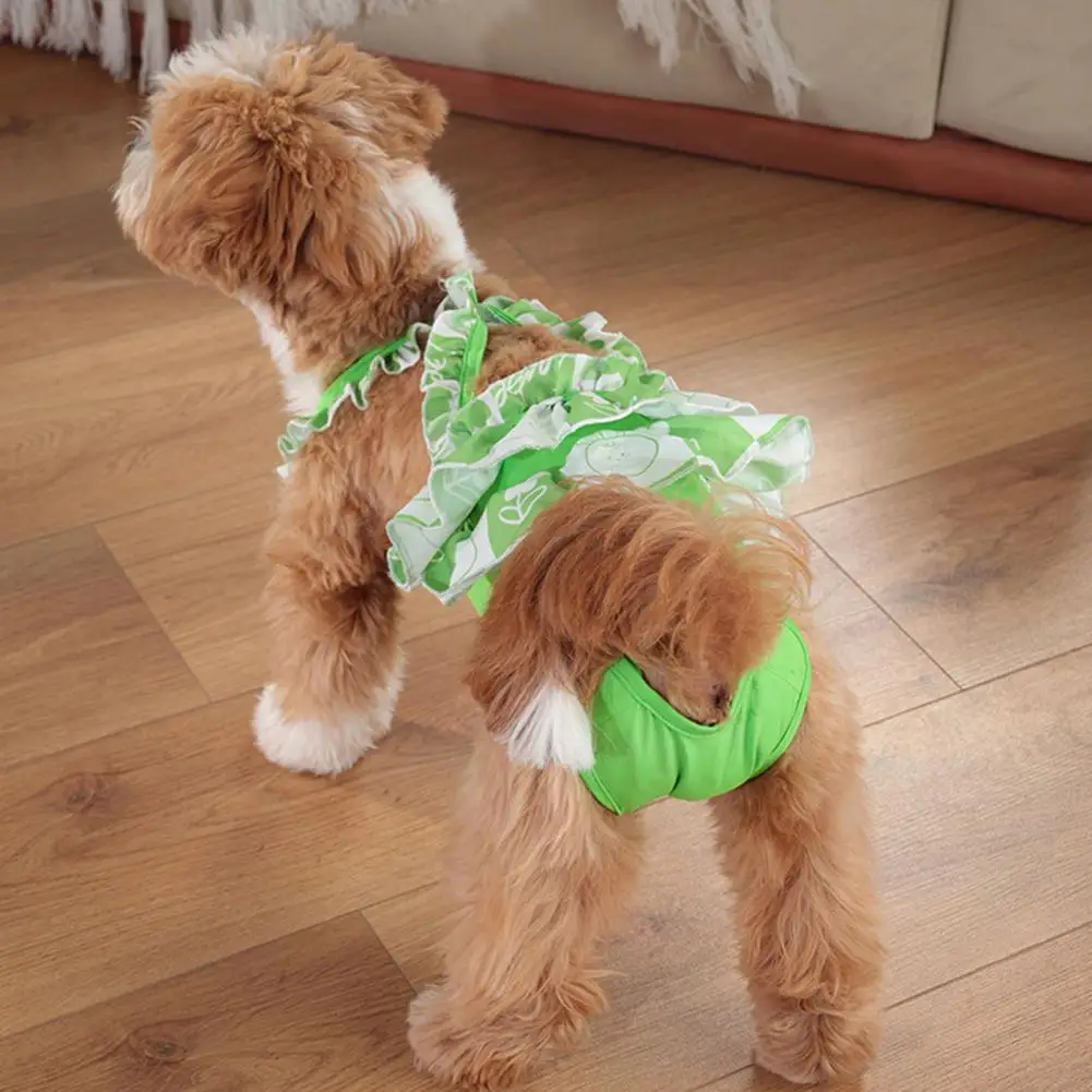 Washable Dog Diaper Pet Menstrual Pant Female Dog Shorts Diaper Puppy Physiological Pants Underwear for Small Medium for Dogs