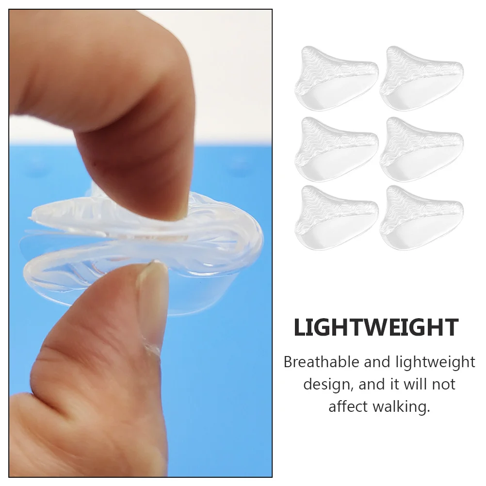 

3Pairs Durable Forefoot Pads Non Slip Shoe Accessories Breathable Comfortable Foot Cushion Forefoot Cushion Shoe Accessory