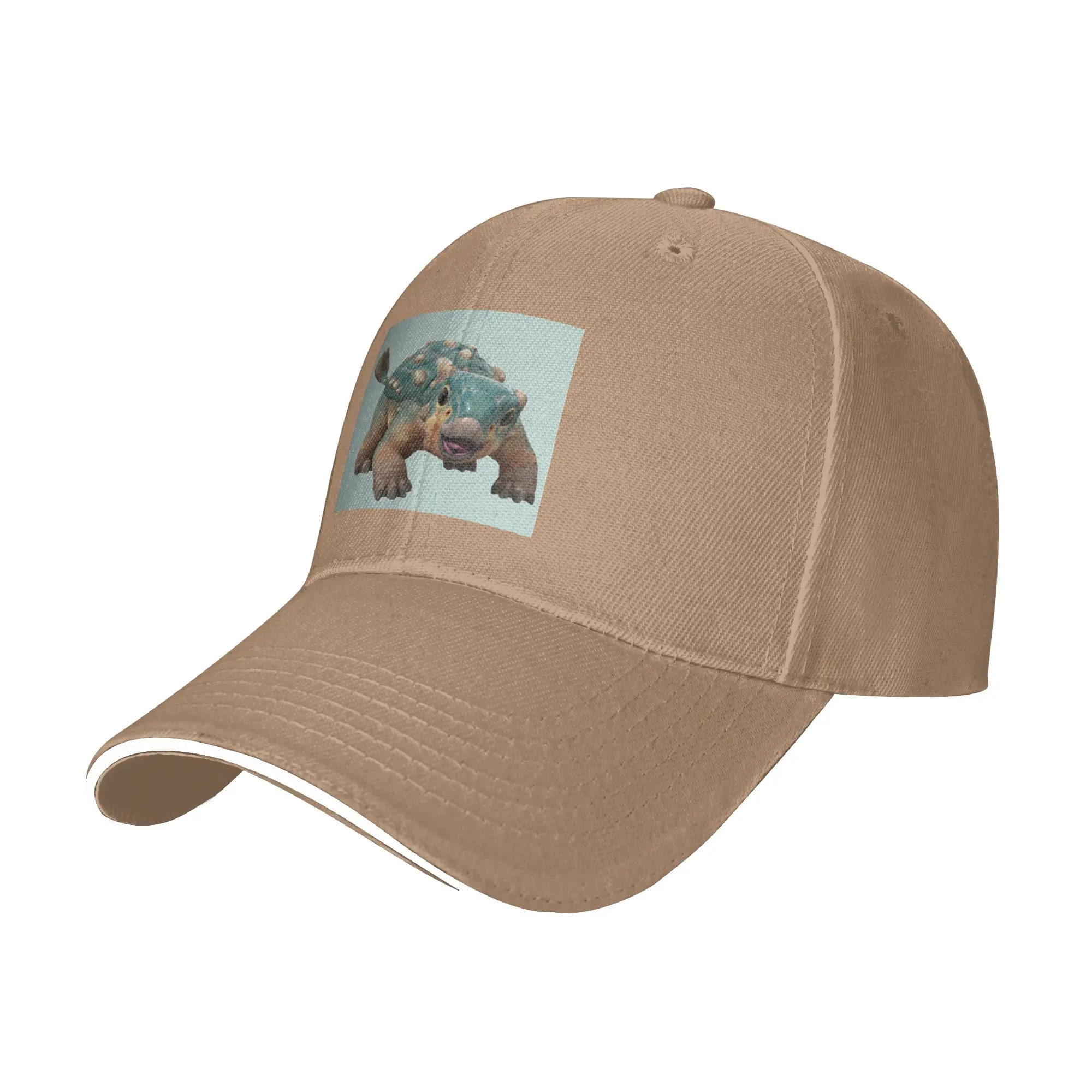 Bumpy Ankylosaurus magniventris Cap Fashion Casual Baseball Caps Adjustable Hat Hip Hop Summer Unisex Baseball Hats Customizable