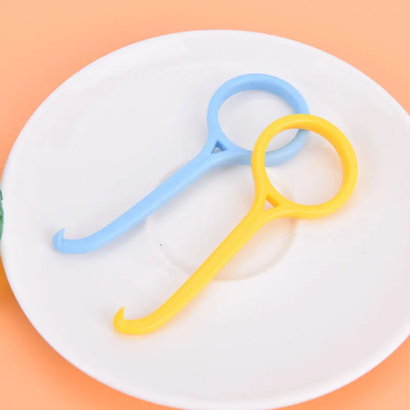Plástico Dental Tool Hook, Alinhador Ortodôntico, Remover Aparelhos Removíveis Invisíveis, Limpar Oral Care Tool, 1Pc