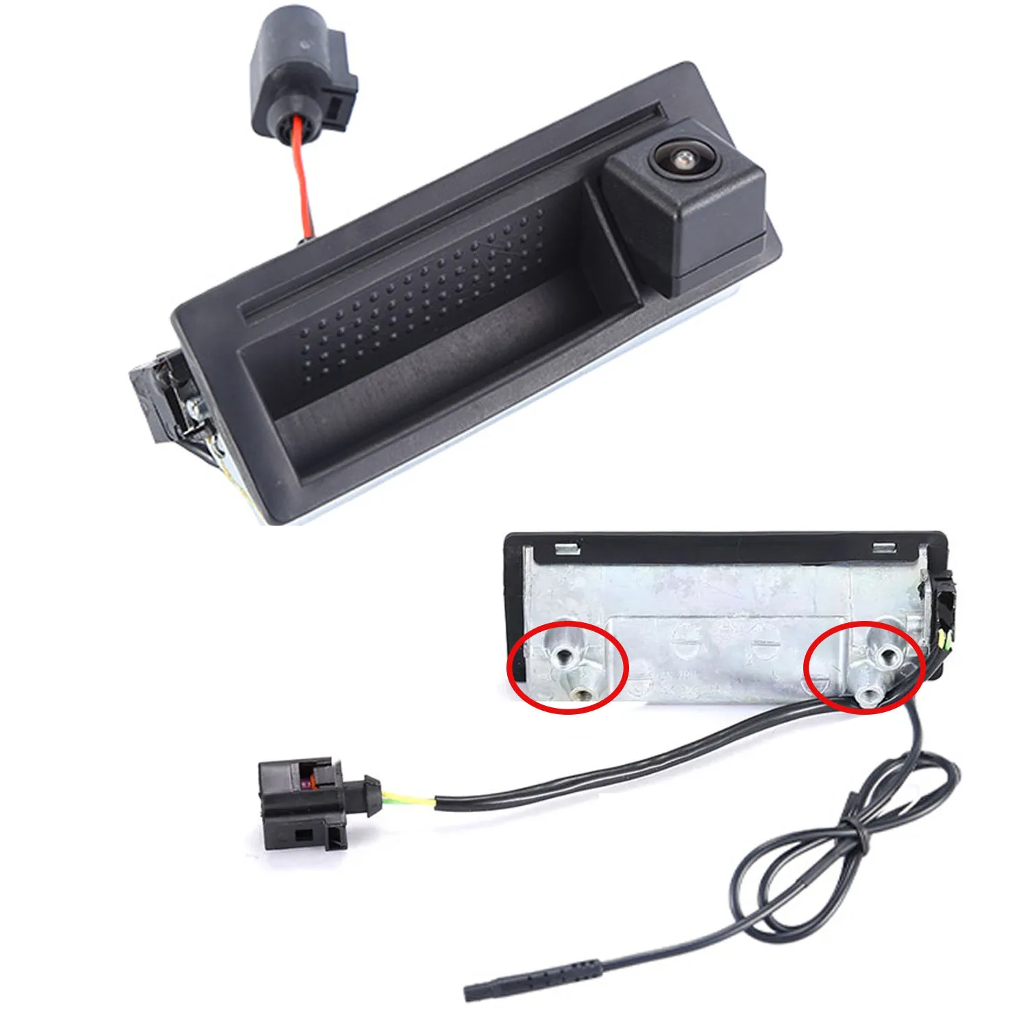 HD Trunk Handle Car Rear view camera For VW Bora/Passat B5 3B6/Golf IV 4 Van MK4/Touareg 7L6 7L7 7LA/Porsche Cayenne 9PA 955 957