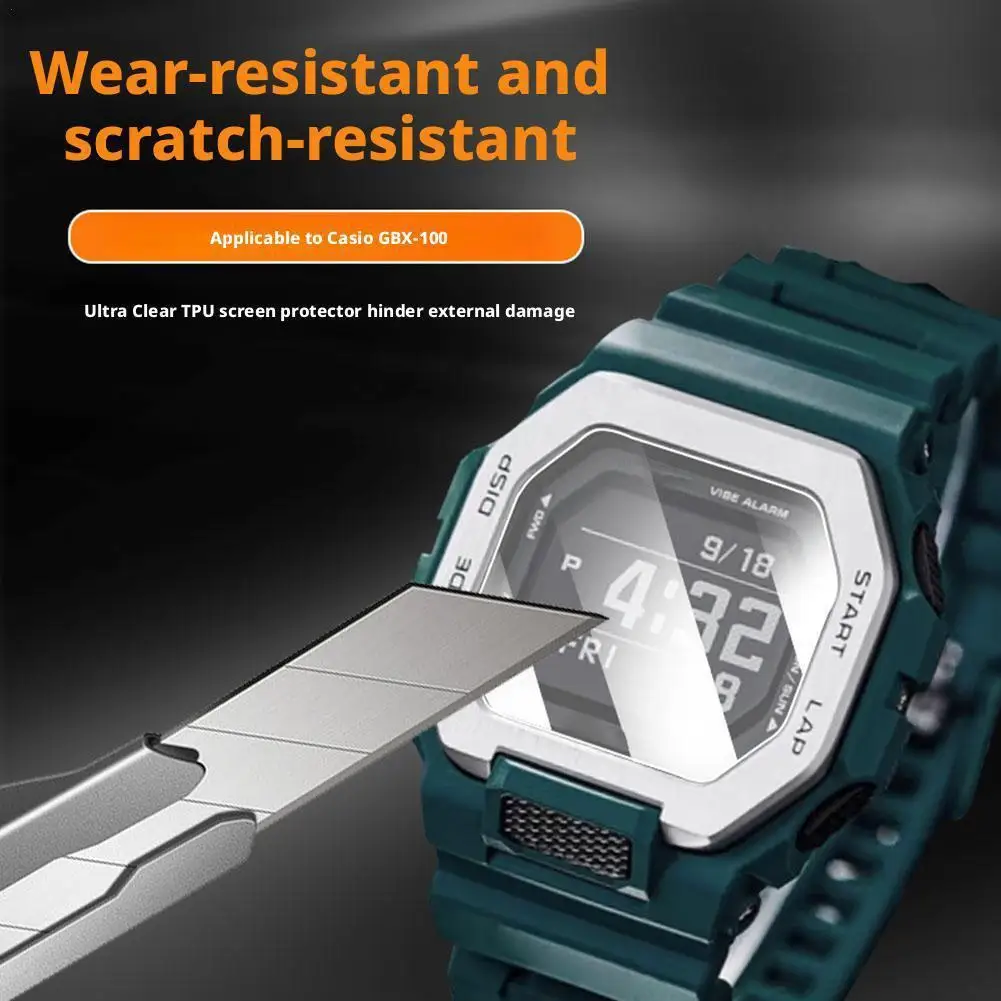 Watch Protective Film For GBX-100 HD Full Screen Coverage Anti-scratch Film TPU Ultra-clear Water Coagulation Membrane