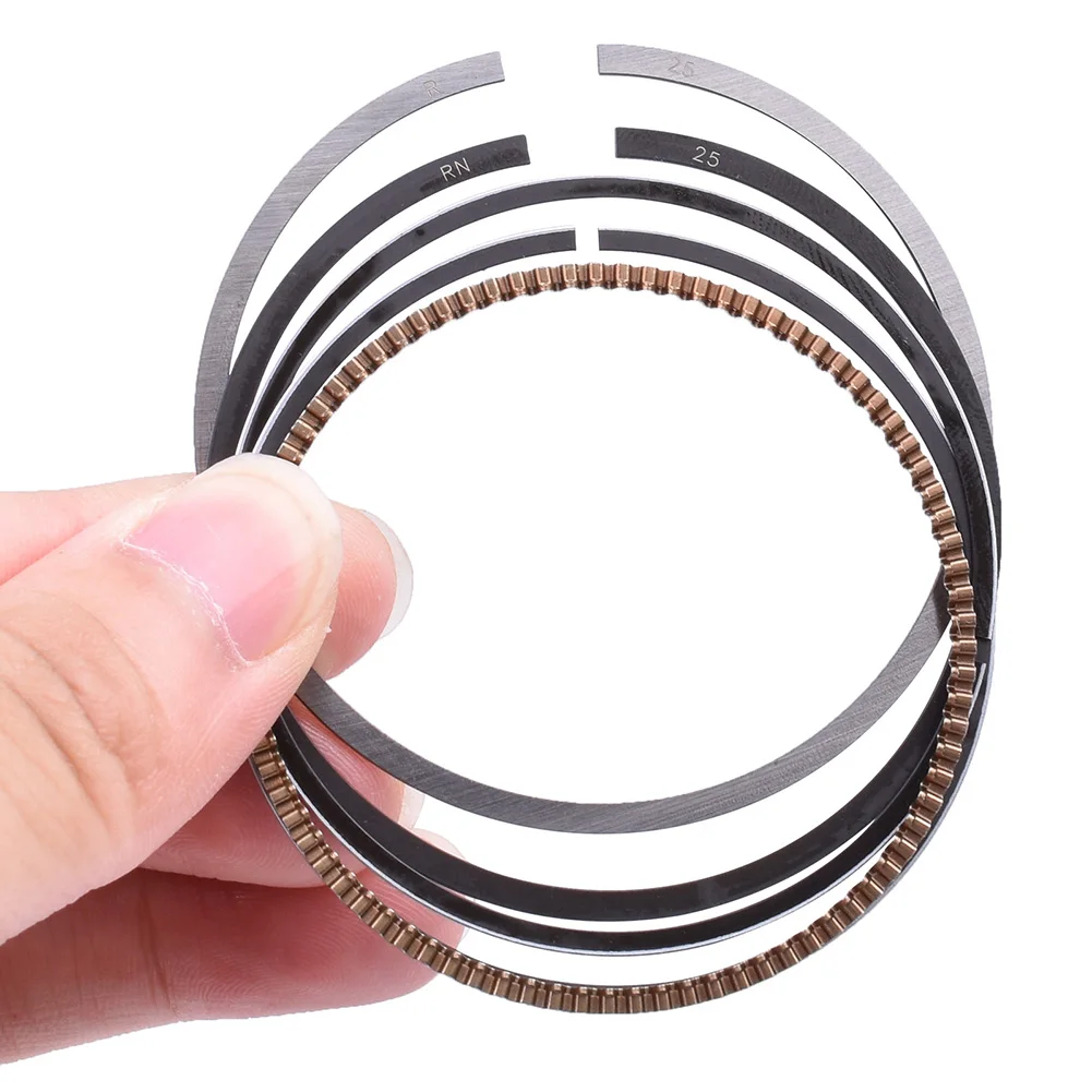 STD 56mm 56.25 56.5 mm Motorcycle Piston Ring Set for Suzuki GSF400 Bandit GSX-R400 RF400R 1989-1999 Replacement 12140-32C10-000