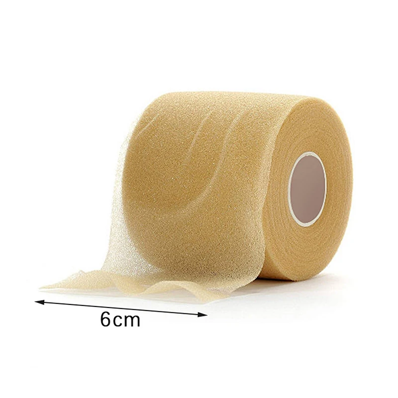 Film en mousse de coton auto-adhésif pour la peau, bandage élastique, coudières, genouillères, éponge, blessure musculaire, sous-enveloppe, bandes de sport Pato.org, 1 pièce