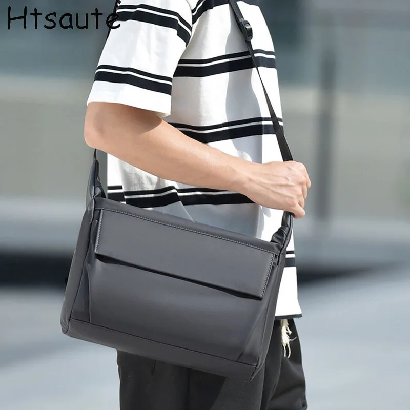 

Men Crossbody Bags Casual Large-capacity Envelope Handbag Shoulder Messenger Bags Men Solid Oxford Crossbody Shoulder Bag