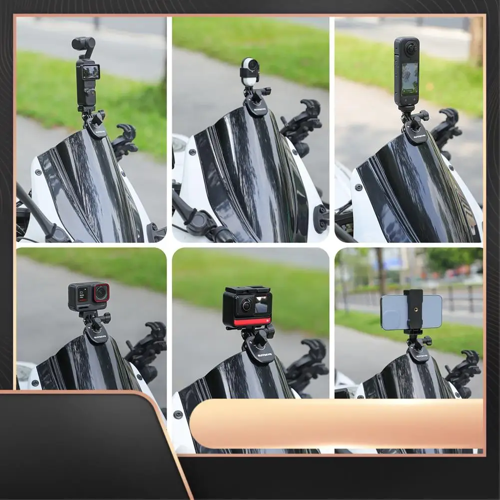 

N34R-Sunnylife мотоциклетный зажим для ветрового стекла, аксессуары для экшн-камеры серии Gopro Action GO Ace