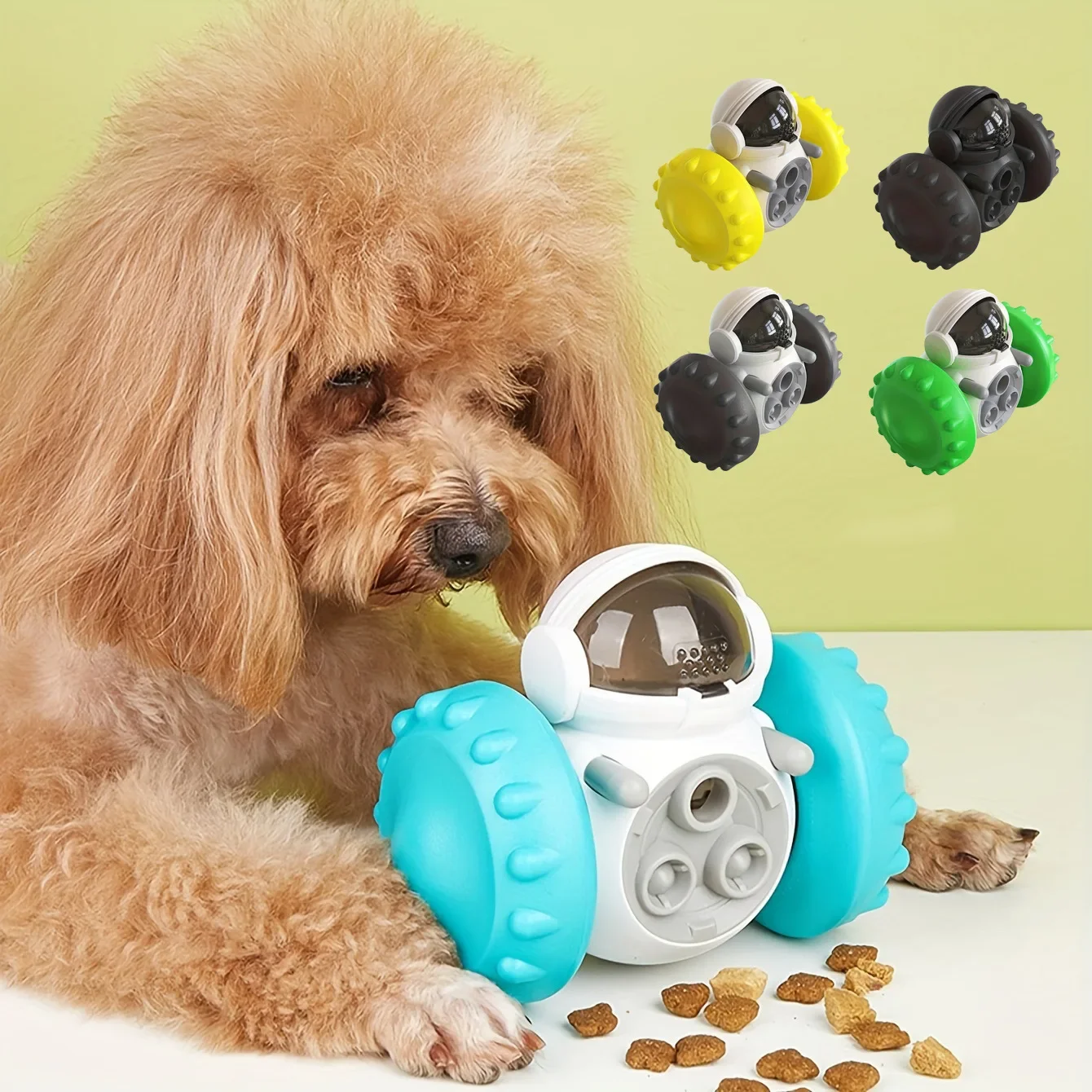 New dog toy Cat Slow Food ball balance car dog teeth interactive swing leaky food  dog accessories