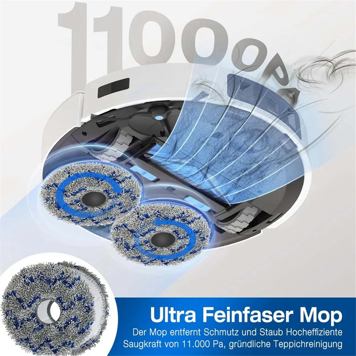 Para Ecovacs Deebot T30 Omni/ T30 Pro Omni Robot aspirador cepillos laterales principales filtros HEPA almohadillas de fregona piezas de bolsas de polvo