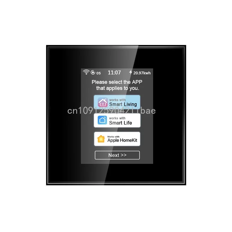Lanbon LCD WiFi Smart Switch Lanbon Color Switch WiFi Smart Switch Work with HomeKit TUYA Smart Living APP