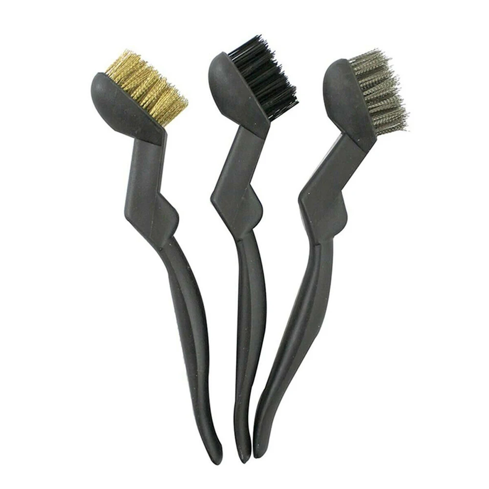 Easy To Hold Rust Removal Brush Copper Wire Brush Comfortable Grip High-quality Materials For Delicate Surfaces