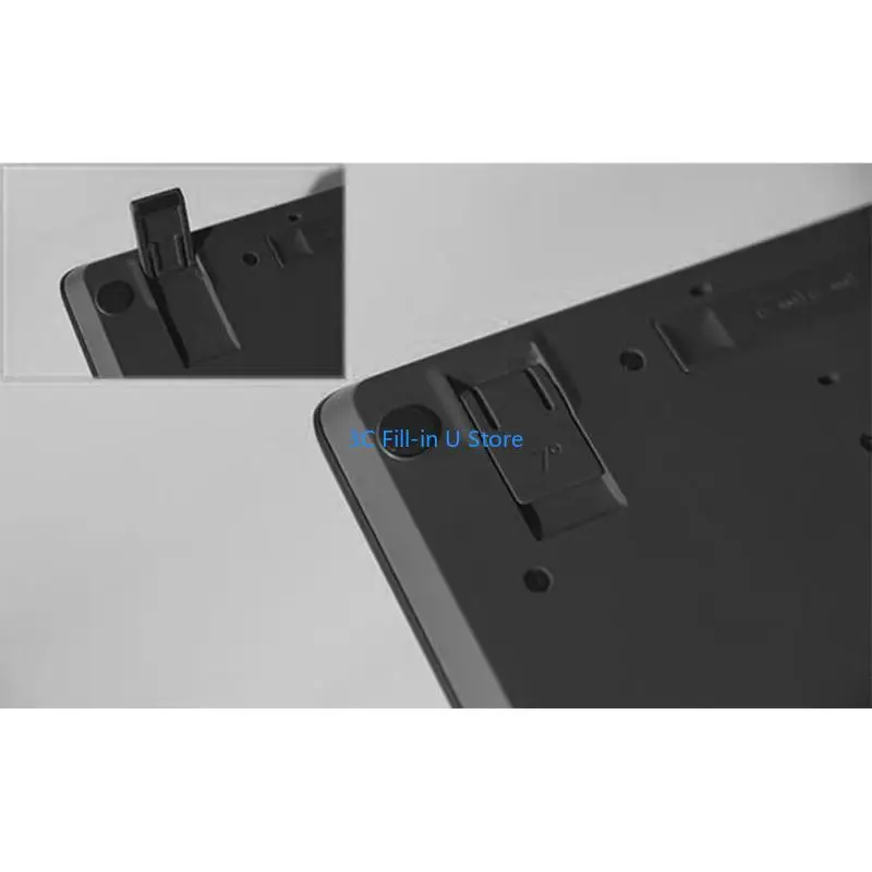 

G8TA 2Pcs Plastic Keyboard Leg Stand for MK345 K345 Keyboards Bracket Repair Parts