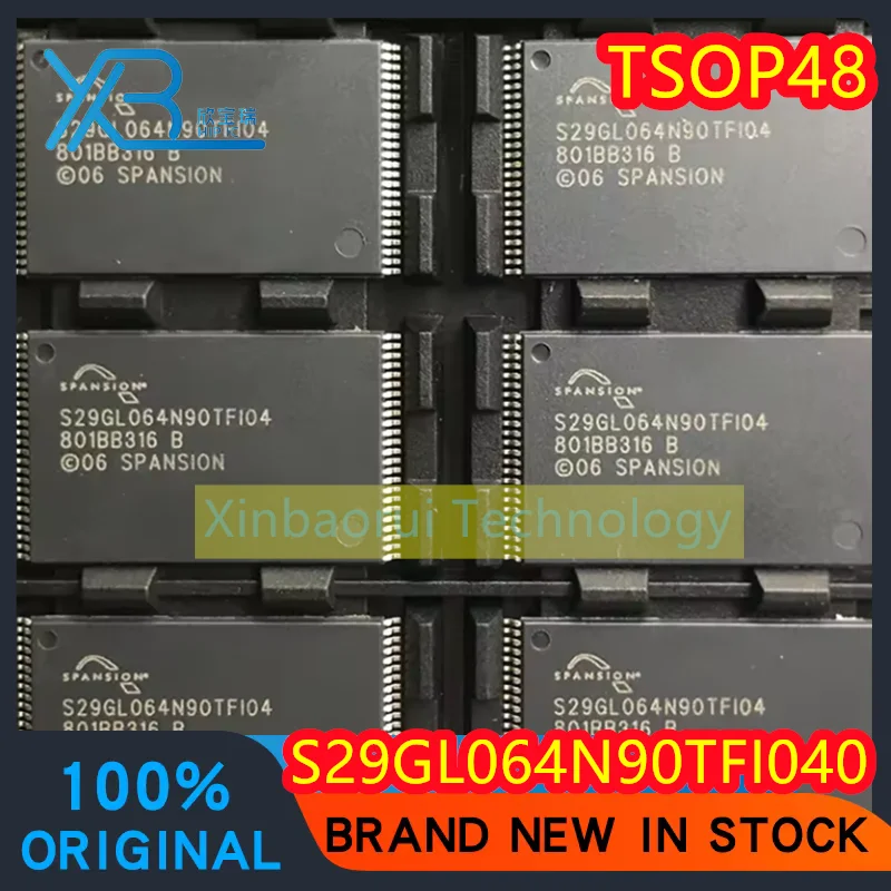 

(5/10pieces) S29GL064N90TFI040 S29GL064N90TFI04 memory chip TSOP-48 100% original electronics new in stock
