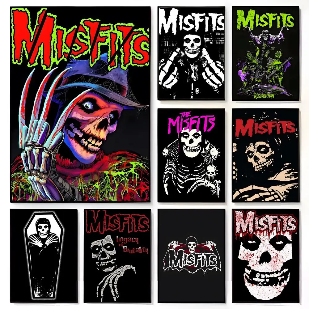 Britische Science-Fiction-Komödie M-Misfits Poster Amerikanischer Film Wandbild Kinderzimmer Wanddekoration Druck