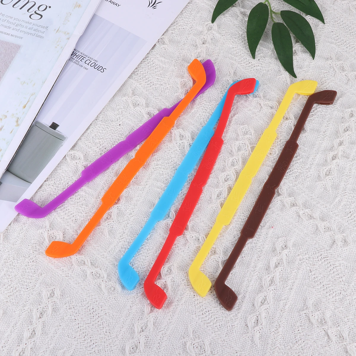 

12 PCS Glasses Rope Anti-slip Cover Eyeglass Chain Sunglass Strap Eyeglasses Retainer Holder Cord