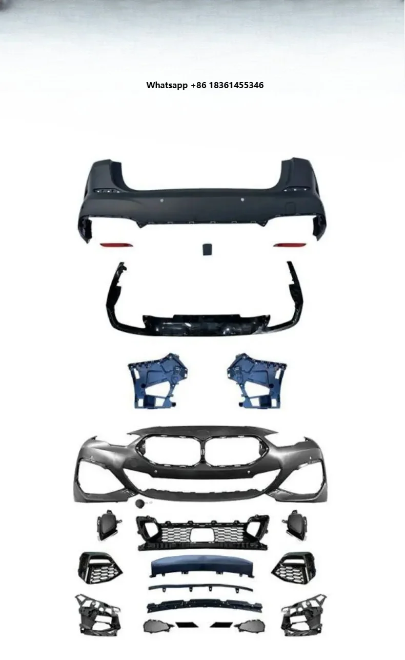 For 2 Series 2020-2023 F44 Car Modification Upgrade Package Front Bumper Rear Bumper Body Kit Suitable