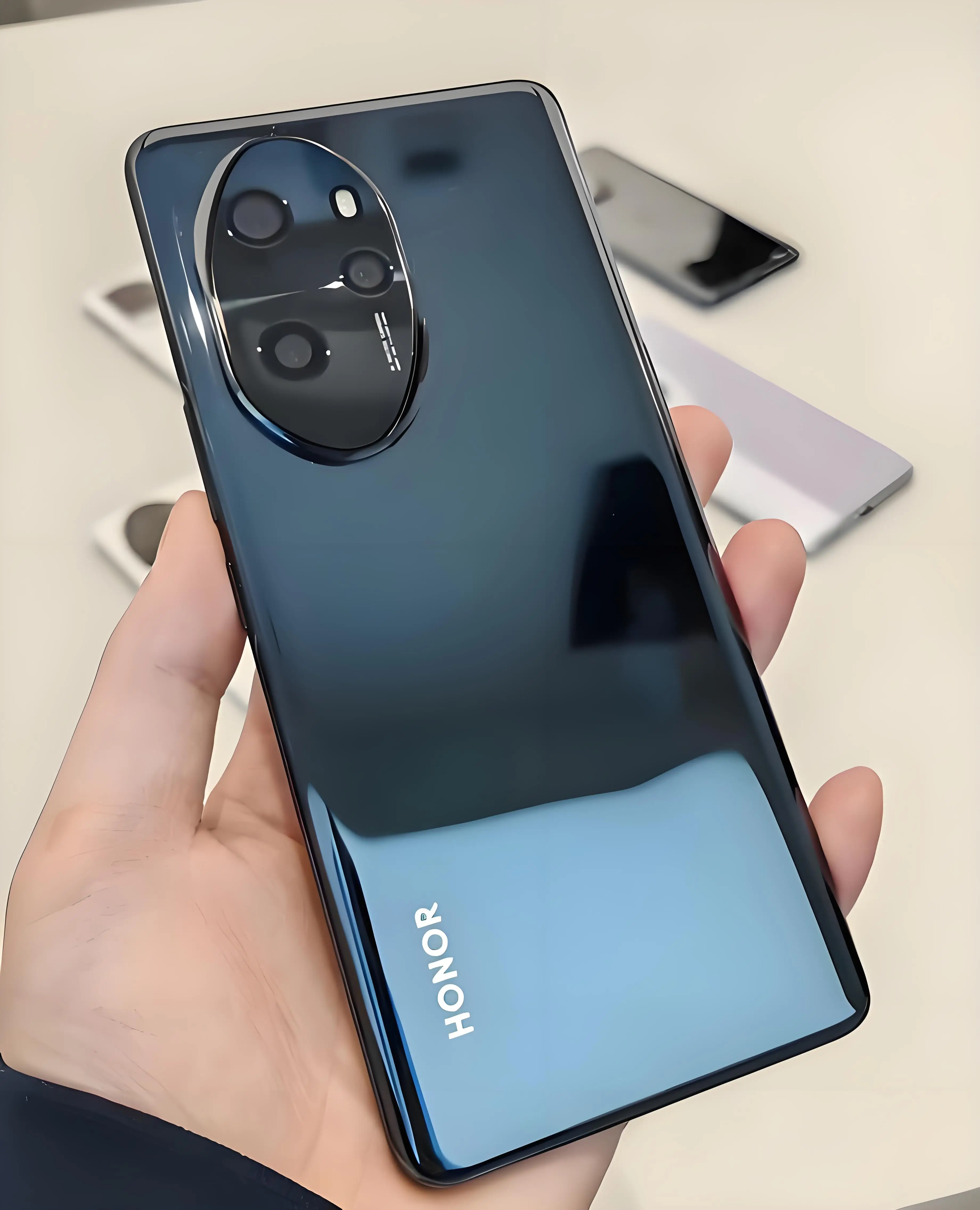 كاميرا Honor 100 Pro 5g 6.78 بوصة Snapdragon8 Gen2 NFC 50MP DSLR مستوى الكاميرا الرئيسية للتصوير الفوتوغرافي هاتف مستعمل