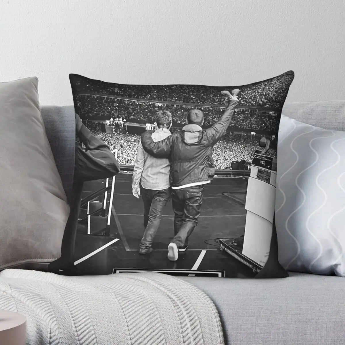 Alternative Tour Rock Concert Pillowcase Polyester Linen Velvet Pattern Zip Decor Pillow Case Sofa Seater Cushion Cover 18