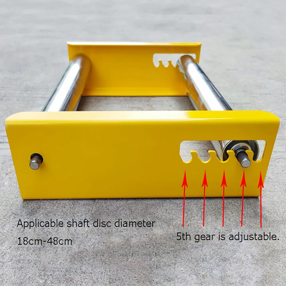 Heavy-duty 200KG Load Portable Cable Stand - Adjustable Wire Dispenser for Fiber Optic/Network Cable/Electrical Wire (180-480mm)