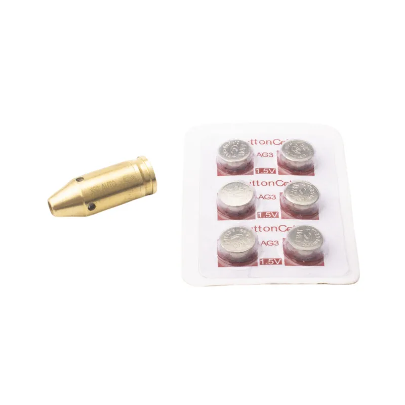Immagine 6: 380ACP Laser Boresighter.380 Collimatore laser automatico 380 Cal Laser rosso Bore Sighter