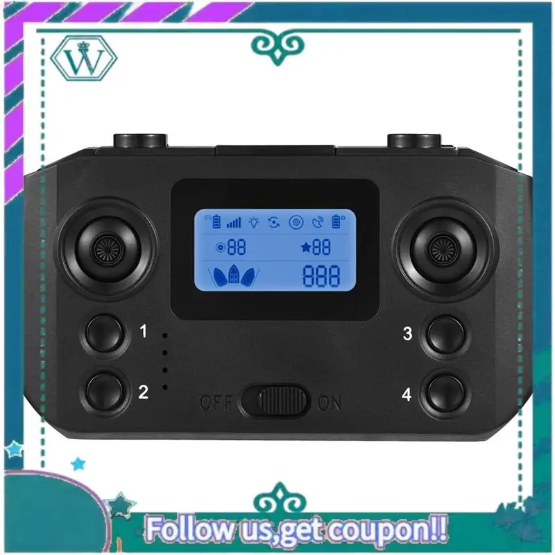A75Q-ตกปลาเหยื่อเรือรีโมทคอนโทรลหน้าจอ LCD สําหรับ D19 D20 GPS ตกปลาเหยื่อเรืออุปกรณ์ตกปลา