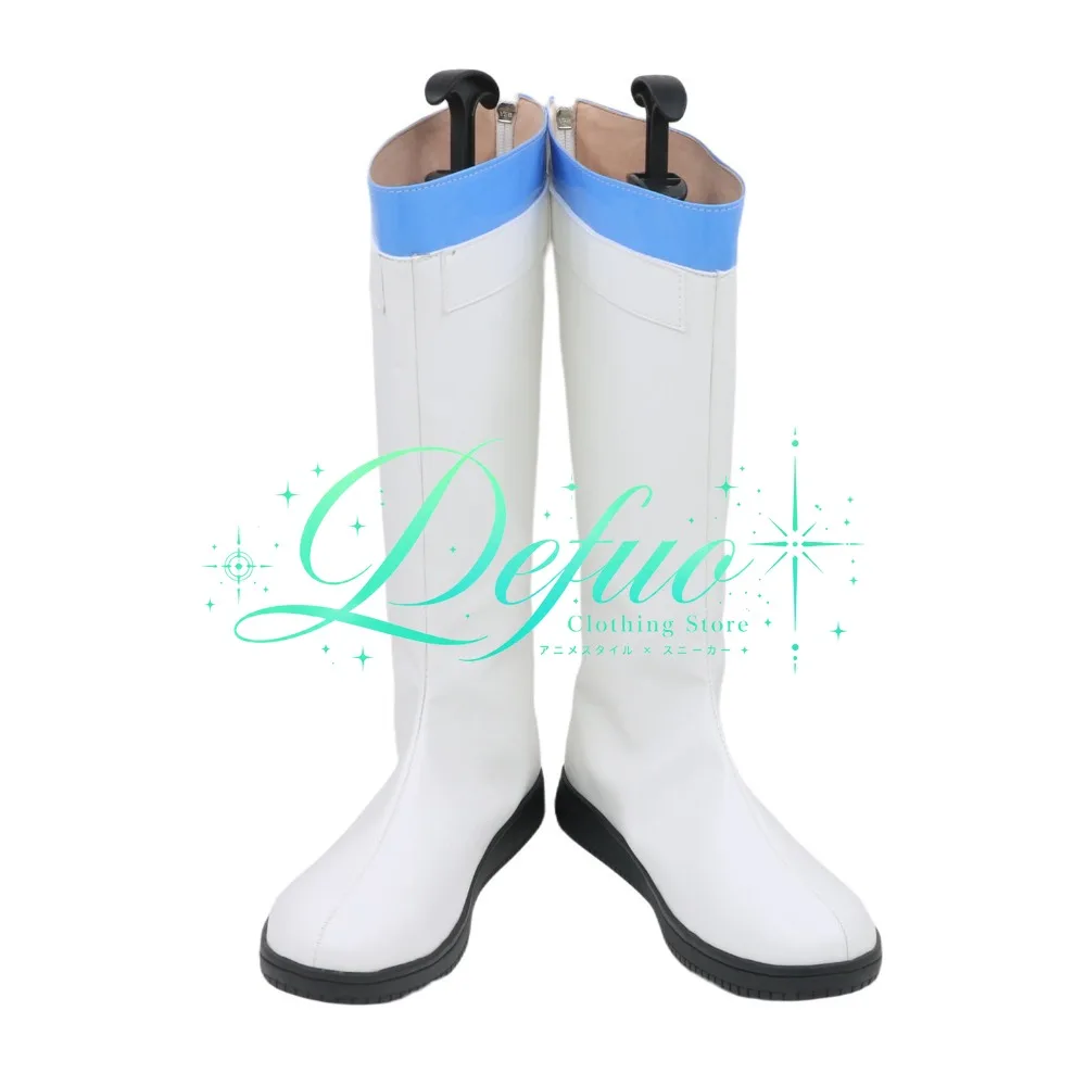 Anime Magic Girl Role Playing Shoes Children White Halloween Carnival Party Customization