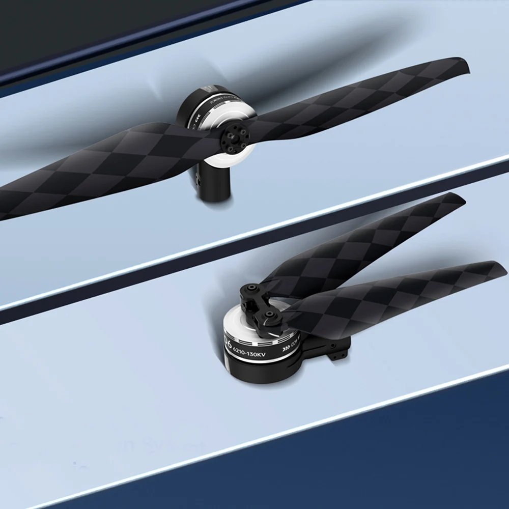 Оригинальная система пропеллера SIYI D6 Enterprise, самораздувальная и высокоинтегрированная, совместимая с прямыми и складными пропеллерами
