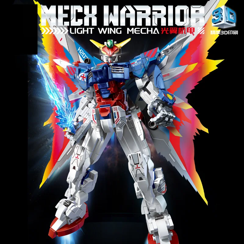 

Mech Warrior Battle Knight Transforming Robot Building Blocks Action MOC Bricks Assembly Toy for Children Adult Perfect Gift