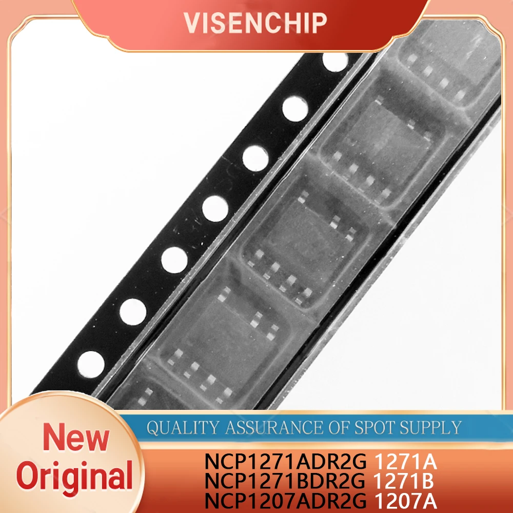 10 piezas Nuevas Originales NCP1271A NCP1271B 1271A 1271B NCP1271ADR2G NCP1271BDR2G SOP-7 NCP1207A 1207A NCP1207ADR2G NCP1207ADR SOP-8