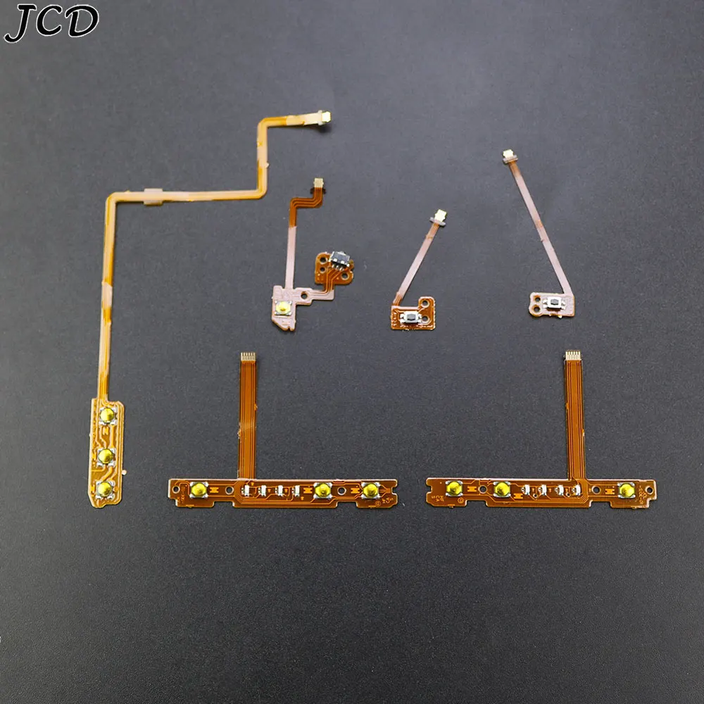 

JCD Replacement SL SR L ZL ZR Ribbon Flex Cable For NS Switch Joy-Con Power Switch On Off Volume Button Key Repair Parts