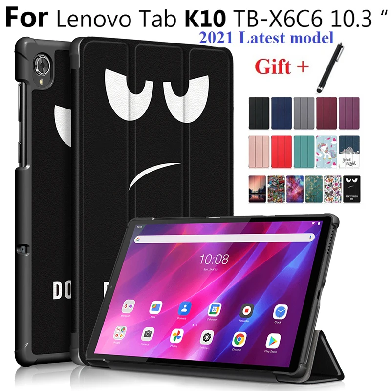 Tablet Case for Lenovo Tab K10 10.3 inch 2021 TB-X6C6X TB-X6C6F Tablet Painted Shell For Lenovo Tab M10 Plus 10.6'' 3rd Gen 2022