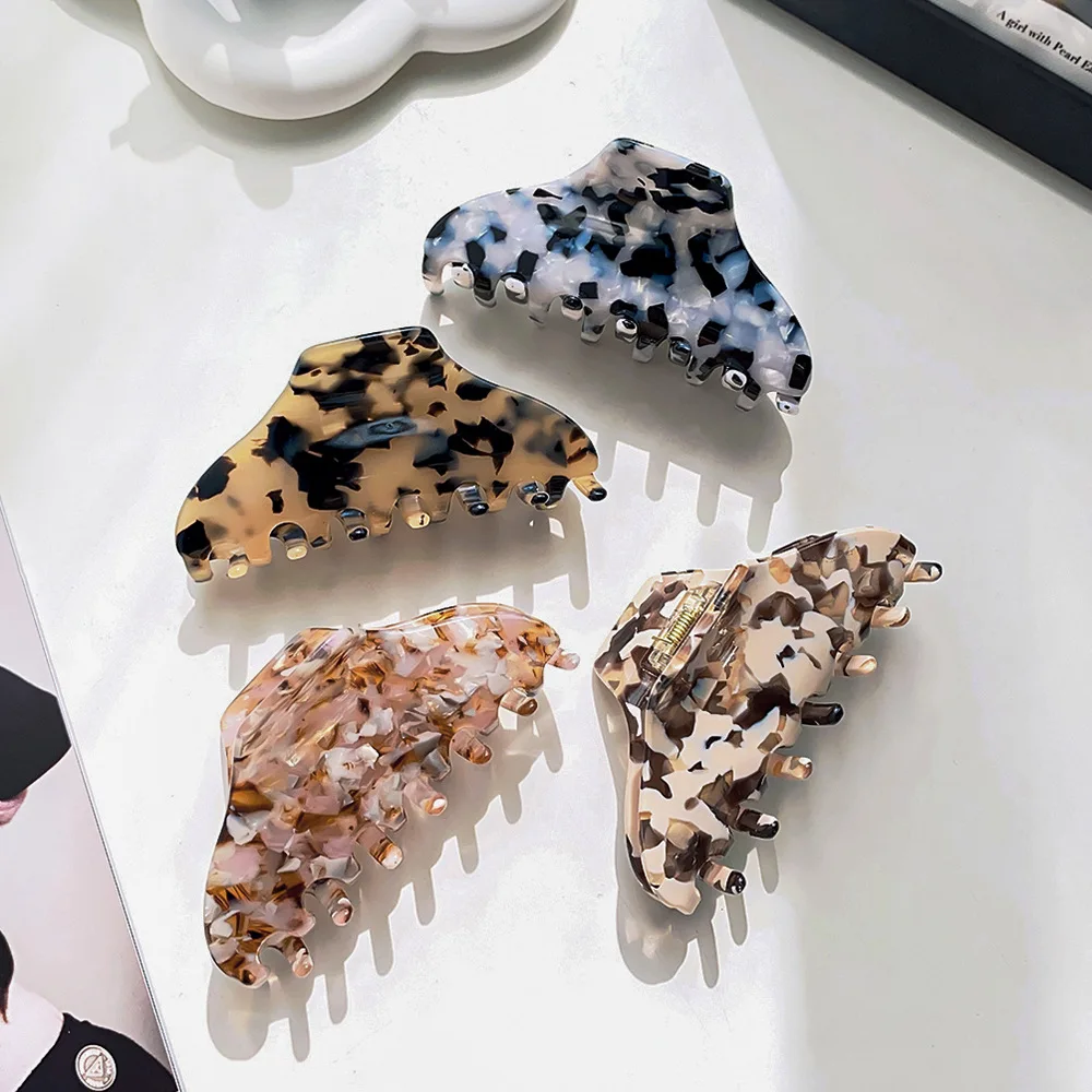 

Заколка-краб для волос из ацетата, 10 см