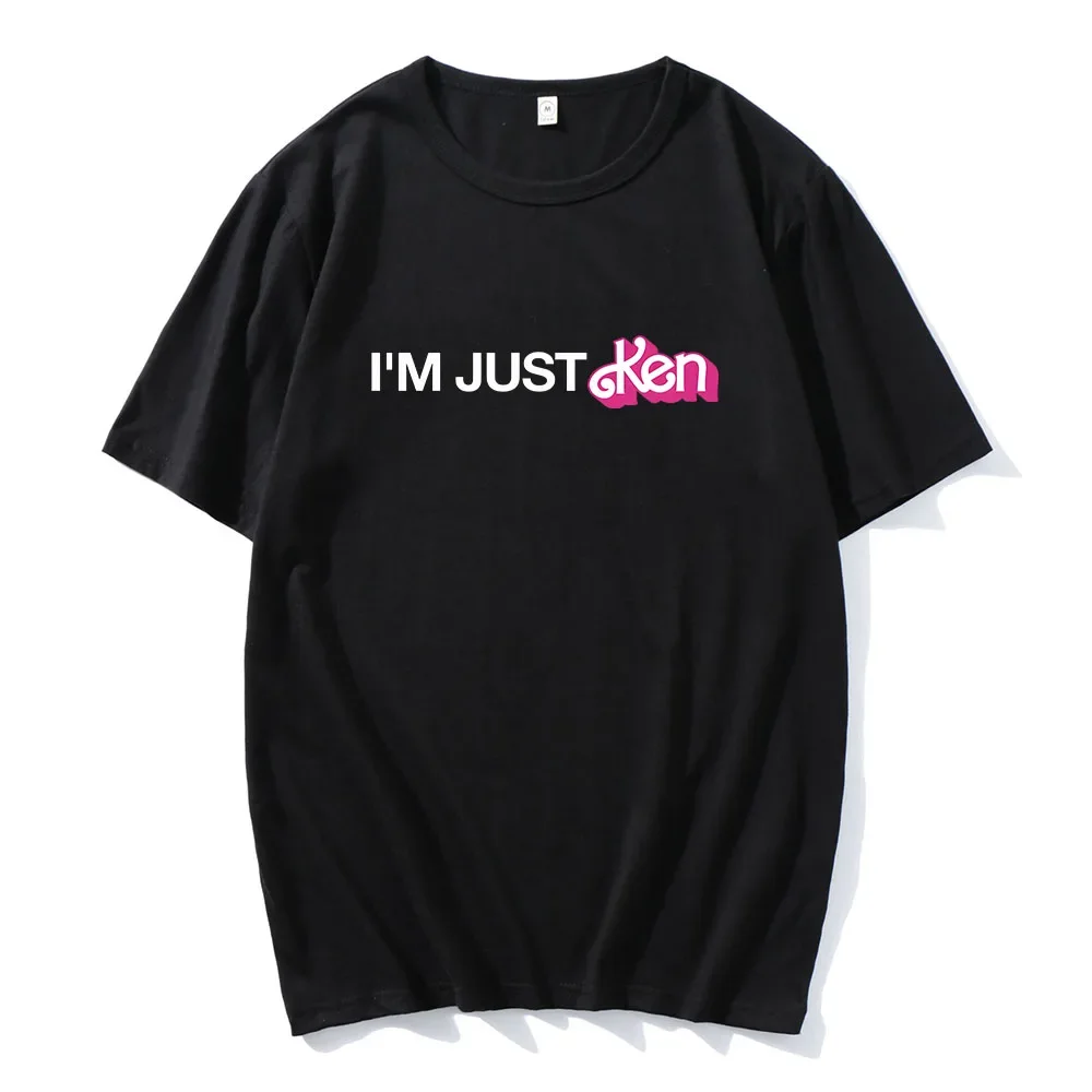 I'm Just Ken RyanGosling T-shirts Summer Women Men Streetwear Tee-shirt Short Sleeve Cotton Comfortable Tshirt Aesthetic Clothes image 3