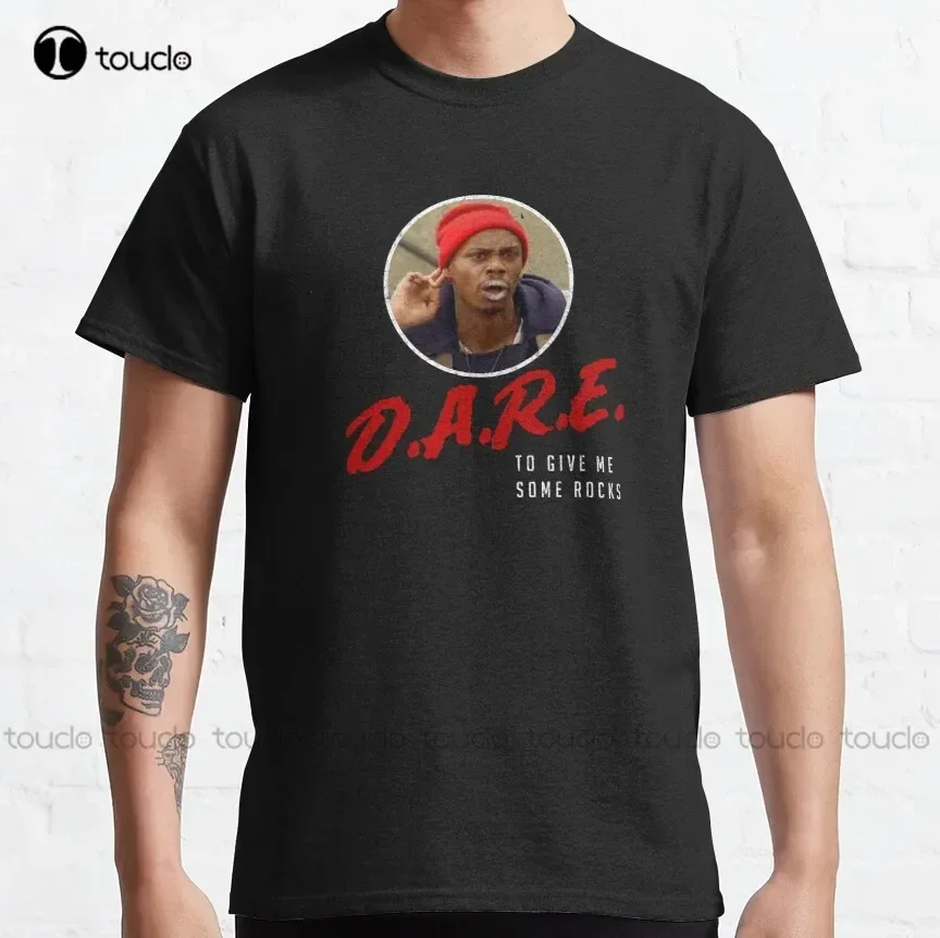 D.A.R.E - Tyrone Biggums Rick James, Dave Chappelle, Classic T-Shirt Boys White T Shirts Custom Aldult Teen Unisex Xs-5Xl