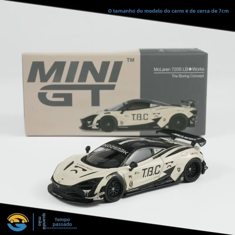 ミニgt-マクラーレン-720s-f-gtr-64スケール-ダイキャストモデルカー-コレクタブルトイ-リアルカラー-高品質-ダイキャストモデルカー