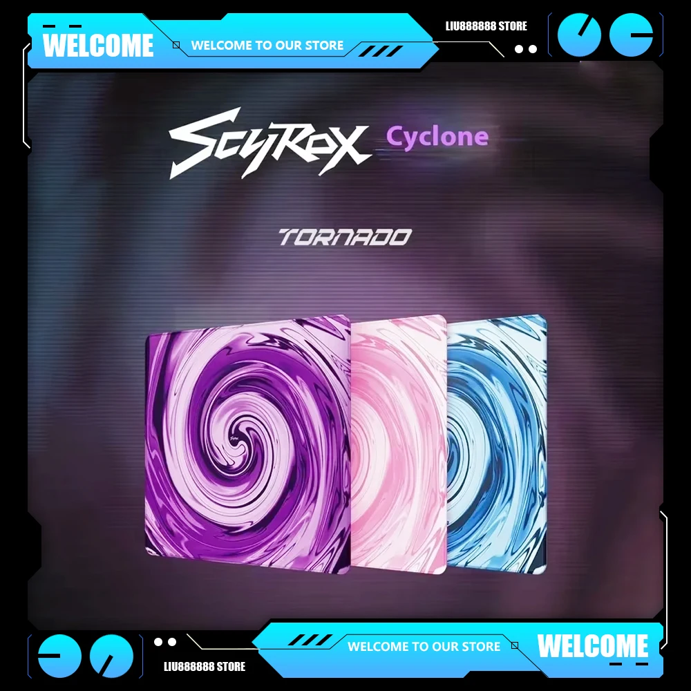 Scyrox Zywoo Customize Mousepad Tornado Mousepad Neutral Equilibrium Foam Moisture-Resistant Fabric SOFT CS FPS Gaming Gifts