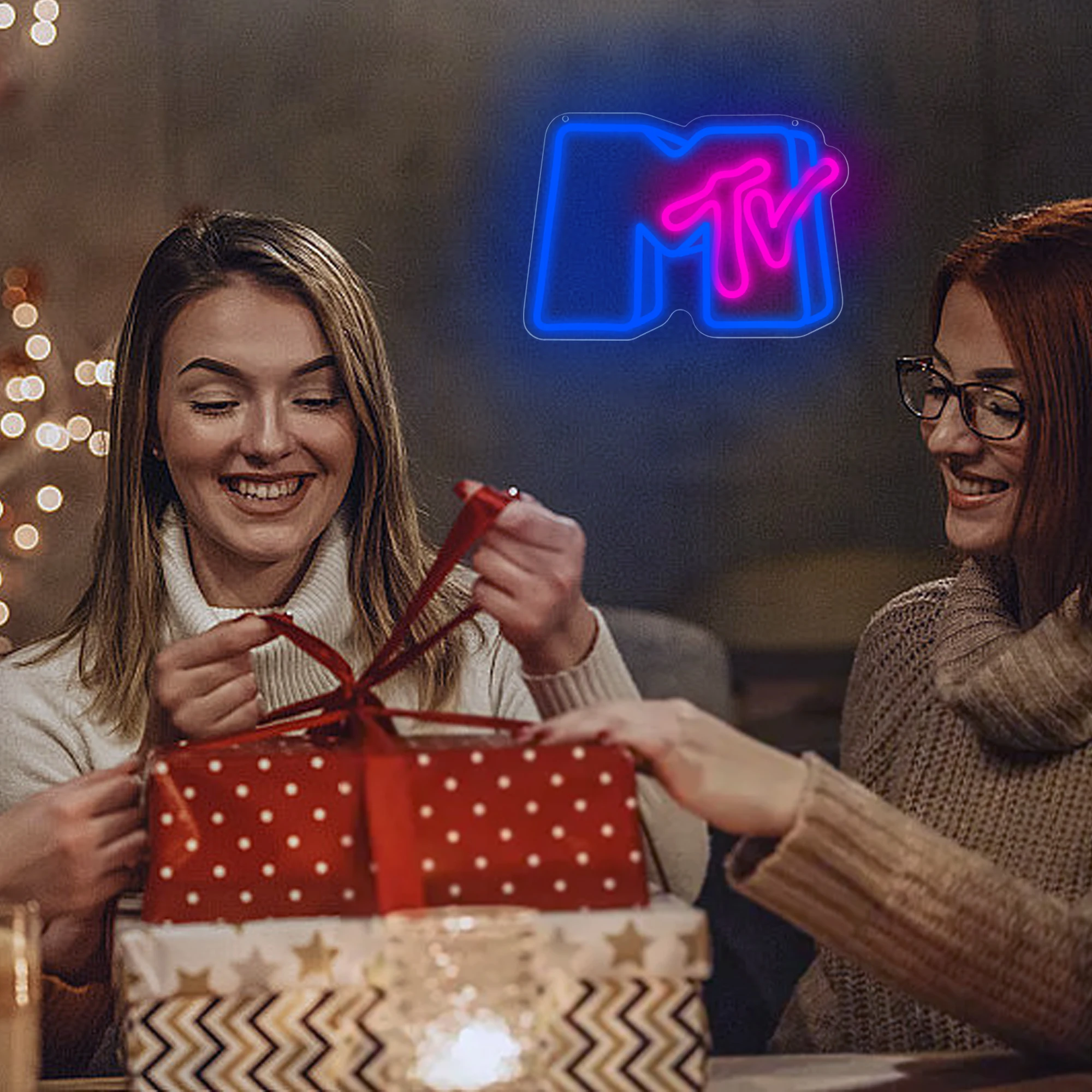 Neonowa Tablica Muzyczna do Dekoracji Ściany Ściemniana Neonowa Tablica Muzyczna do Studia Nagrań Baru Klubu Nocnego Imprezy Koncertu